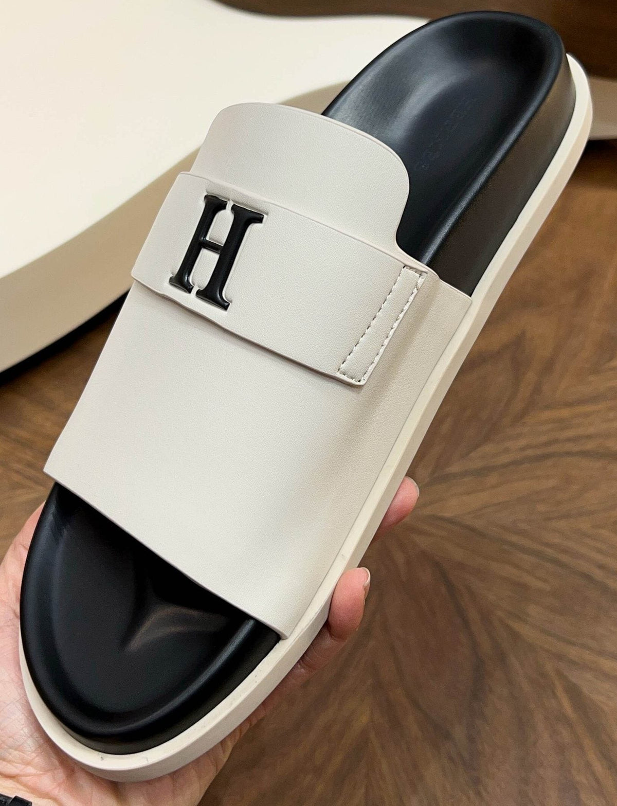 Hermès Men's H Hardware Slide Sandals