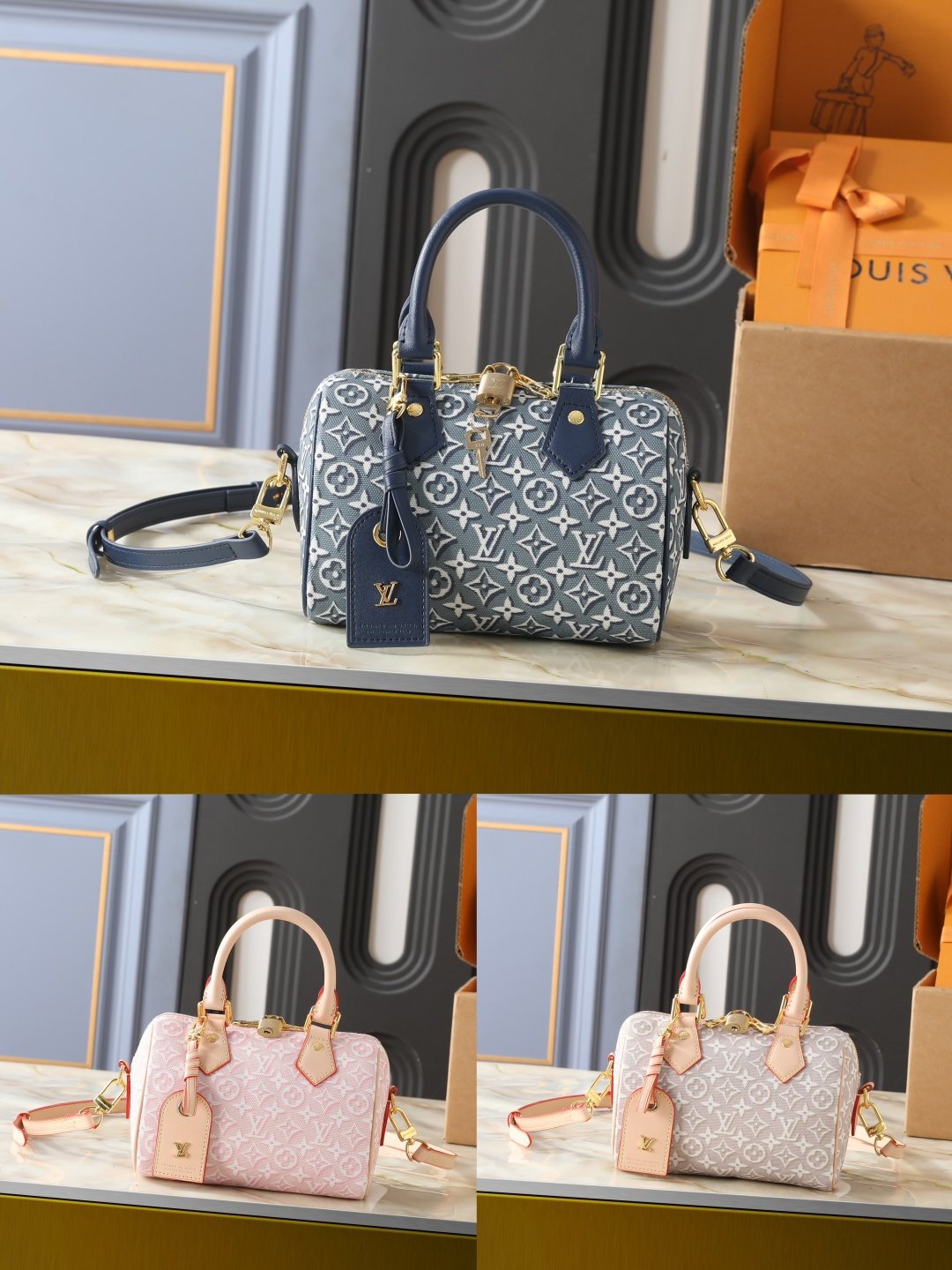 Louis Vuitton Speedy Bandoulière 20 Monogram Satchel