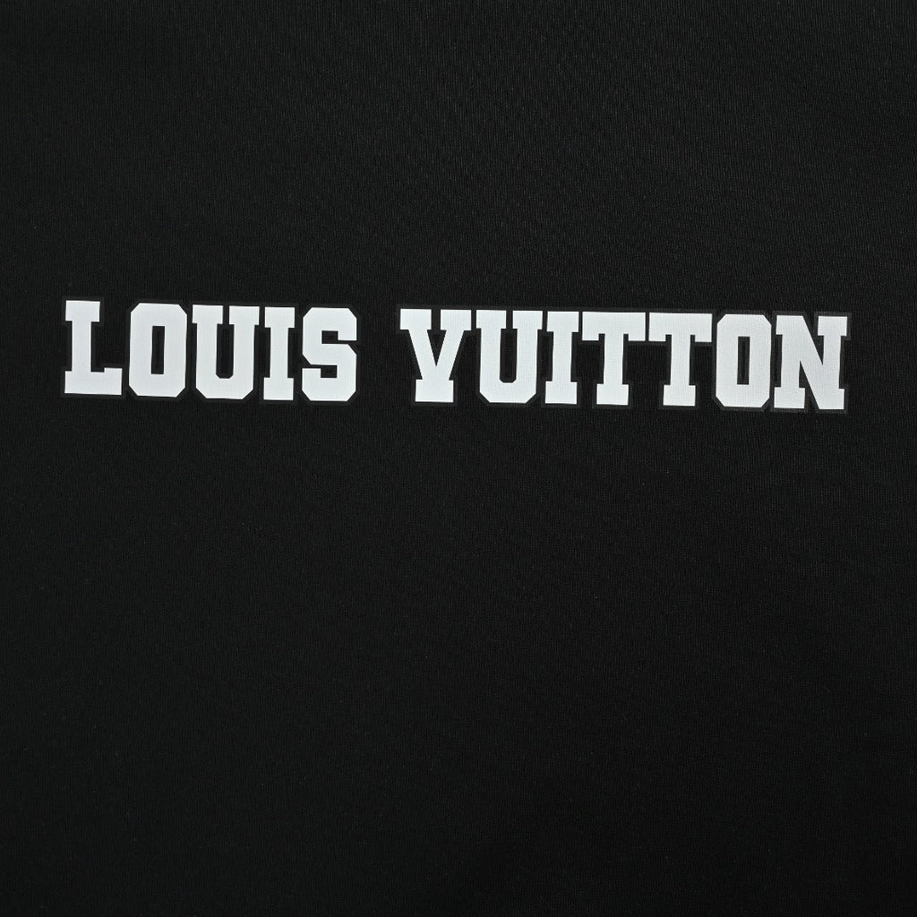Louis Vuitton LV 25FW Cuff 1878 Crewneck Sweatshirt - Black