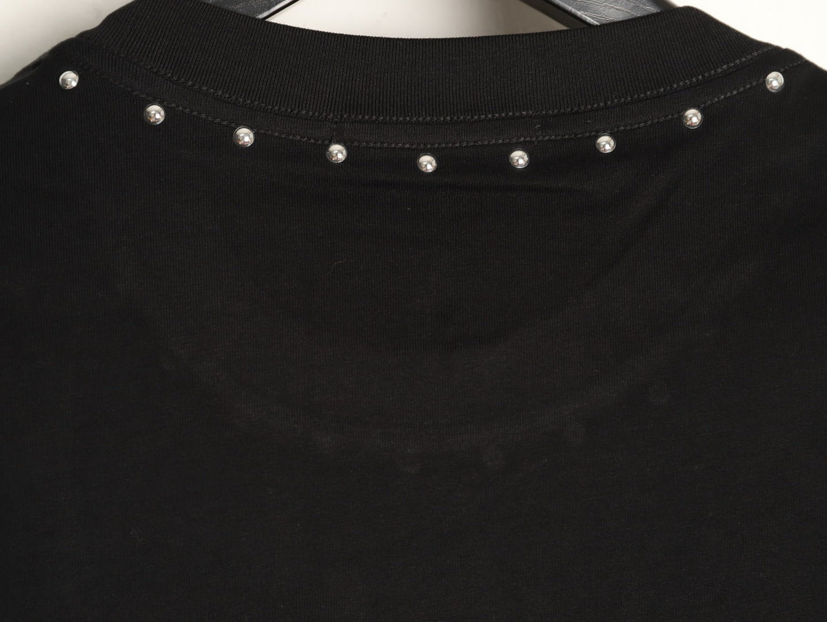 Louis Vuitton Dotted Lettering T-Shirt - Black