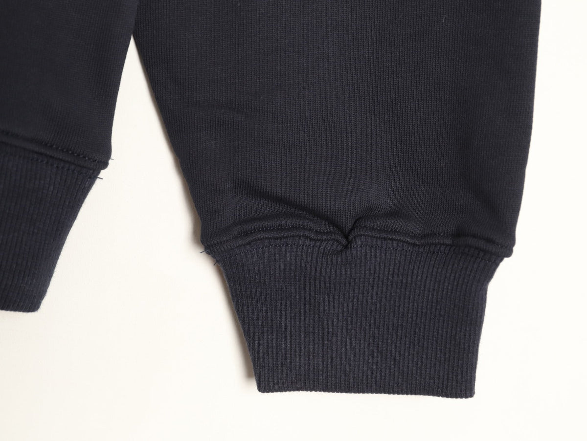 Louis Vuitton Scattered-Motif LV Back Graphic Hoodie - Dark Navy